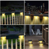 New Solar Light Outdoor Courtyard Home Outdoor Garden Decoration Led Colorful Landscape Staircase Lighting